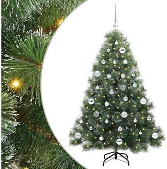 vidaXL &Aacute;rbol De Navidad Artificial Con 150 Led Verde 150 Cm Pe Y Pvc Vidaxl
