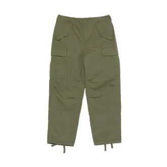 St&uuml;ssy Straight Trousers, male, Green, Size: W36 Cargo Pant