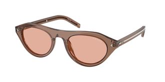 Prada PR B15S 28I50W Womens Sunglasses Brown Size 51