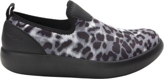 Alegria Womens Eden Shoe In White Leopard