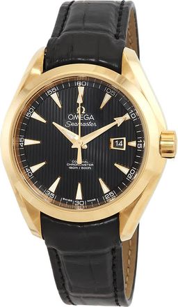 Omega Seamaster Aqua Terra Automatic Chronometer Black Dial Ladies Watch 231.53.34.20.01.001