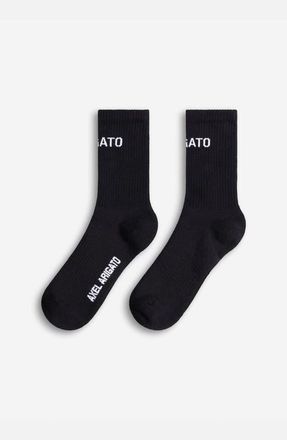 Axel Arigato Arigato Logo Tube Socks in Black at Nordstrom, Size Medium
