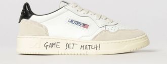 Autry Sneakers Medalist Low in pelle di vitello liscia con punta traforata