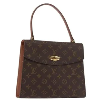 Louis Vuitton Pre-owned Handbags, female, Brown, Size: ONE SIZE Pre-owned Canvas Handbag