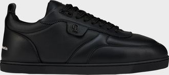 Christian Louboutin Men & apos;s Sk Vi Flat Calf Leather Low-Top Sneakers