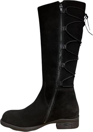 Wolky Longview Hoge Laars - Dames - Hoge Laarzen - Zwart - 42 EU - Wol - Schoenen
