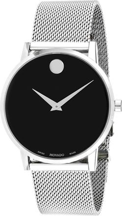 Movado Mens Black dial Watch