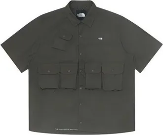 The North Face Short Sleeve Solid Shirt Olive Green NF0A885N-21L