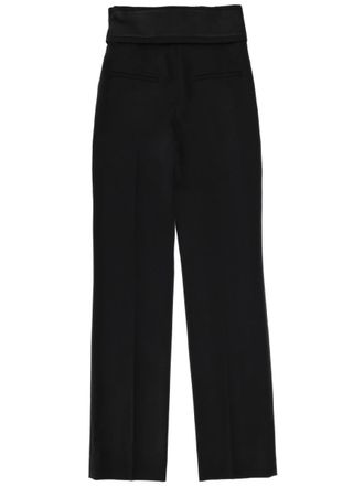 Alexander McQueen Wool Tailored Trousers - Black