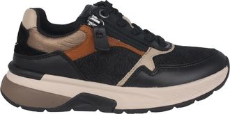 Gabor Rollende Sneaker - Zwart Mix - Dames - Sneakers - Zwart - 35 EU - Schoenen