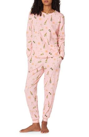 Bedhead Pajamas Pop Fizz Print Stretch Organic Cotton Pajamas in Pop Fizz Clink at Nordstrom, Size X-Small