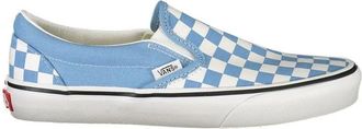 Vans Schoenen, Dames, Blauw, 40 EU, Polyester, Classic Slip-On Sneaker