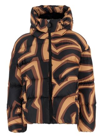 Pucci Womens Printed Nylon Down Jacket