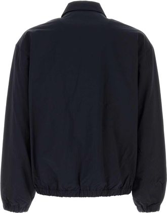 Prada Mens Midnight Blue Nylon Jacket Bleu Giubbini