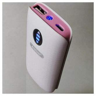 Trade Shop Trade Shop - Power Bank Portatile 5000mah Con Torcia A Led 2 Porte Usb Ricarica Veloce Q-t69