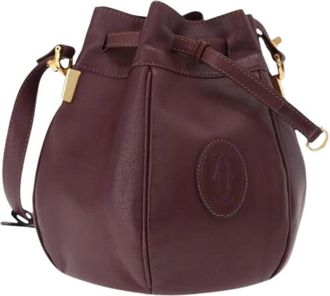 Cartier Bolso de Hombro Vintage Pre-owned - Pre-owned - Mujer - P&uacute;rpura - ONE SIZE