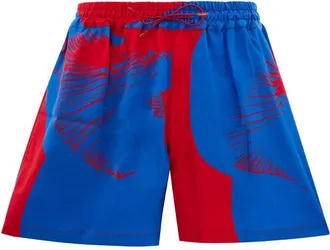 Bottega Veneta Mens Multicolor Viscose Shorts