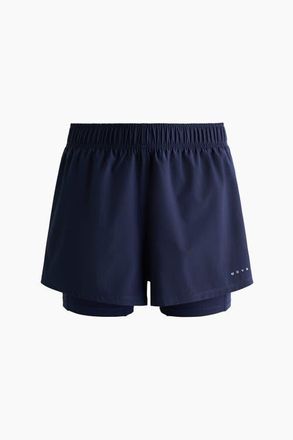 H&M Regular Fit Running Shorts With Drymove in Navy Blue at Nordstrom, Size Xx-Large
