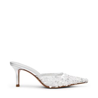 Steve Madden Alexi-SEQ Mule SILVER