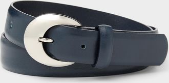 Simons Womens Bulky D-buckle leather belt