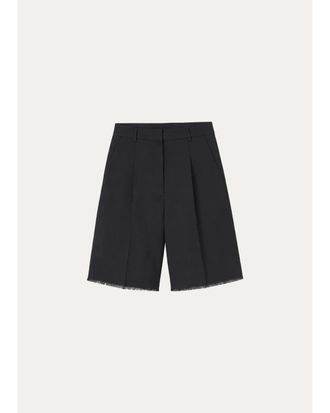 Officine G&eacute;n&eacute;rale Tailored Wool Bermuda Shorts