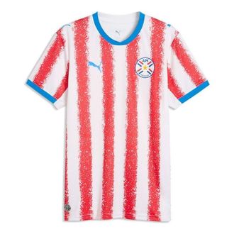 Puma Paraguay 2026 Home Jersey PUMA White For All Time Red 697015-01