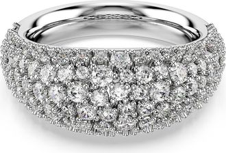 Swarovski Sublima Crystal Ring in Rhodium/White at Nordstrom, Size 7