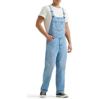 Lee Cotton Denim Bib Overalls in Just Me at Nordstrom, Size Xx-Large