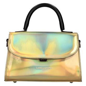 Lancaster Glass Irio Mini Handtas - Dames - Handtassen - Geel - ONE Size - Leer - Tassen
