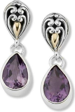 Samuel B. Pear Drop Earrings in Purple at Nordstrom Rack