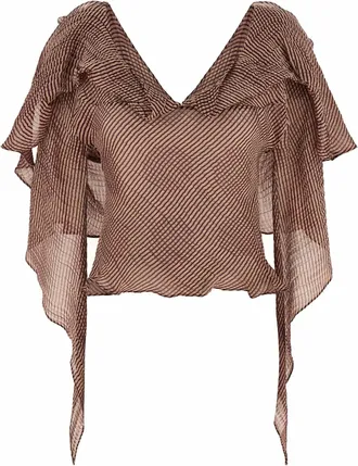 Kiko Kostadinov Linen Womens Blouse