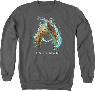 Gildan Aquaman Movie Water Shield Adult Crewneck Sweatshirt