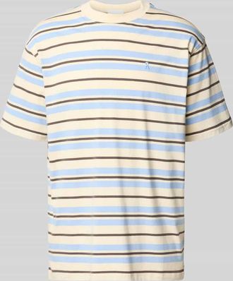 Armedangels Armedangels Relaxed Fit T-Shirt aus reiner Baumwolle Modell MAARKOS in Hellblau, Gr&ouml;&szlig;e XXL