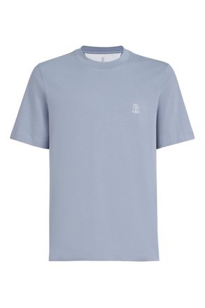 Brunello Cucinelli CLASSIC BRANDED COTTON T SHIRT Size: XXL, colour: V