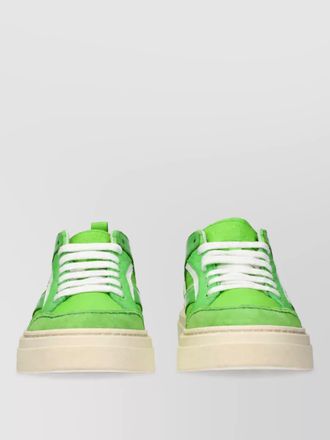 Ferragamo leather low-top sneakers