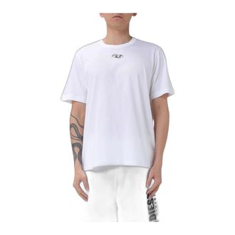 Diesel Hombre, Camisetas, Blanco, Talla: 2XL