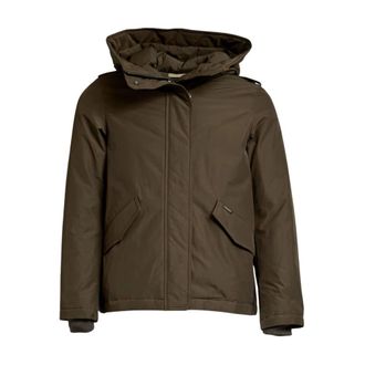 Woolrich Parkas, female, Green, Size: M Military Jkt