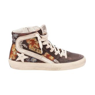 Golden Goose Slide Sneakers - Dames - Schoenen - Veelkleurig - Maat: 37 EU Katoen