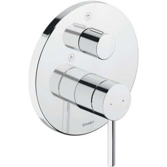 Duravit Duravit - Circle Mezclador Monomando De Ducha, Empotrado, Cromo