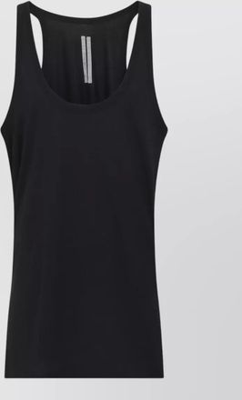 Rick Owens cotton racerback tank top