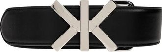 Kenzo Reversible Belt - Heren - Riemen - Zwart - ONE Size - Leer - Accessoires