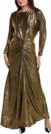 Julia Jordan Foil Satin Maxi Dress