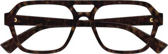 Bottega Veneta Bottega Veneta Bv1336oa Linea New Classic 002 Havana Trasprent Glasses