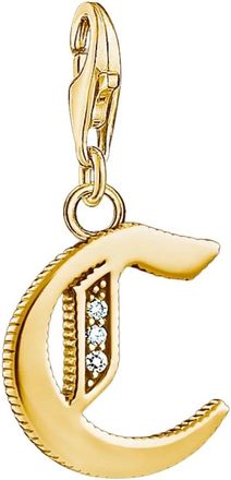 Thomas Sabo Charms met Carriers Charm Hanger Letter C goud 1609-414-39 - Dames - Sieraden - Grijs - ONE Size - Accessoires