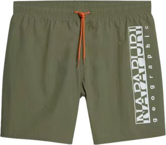 Napapijri Uomo, Costumi da bagno, Verde, S, new