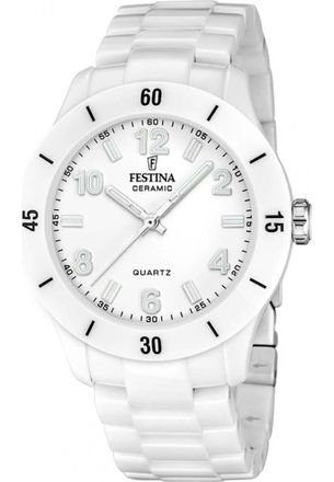 Festina Womens F20720-1 Ladies Ceramic Watch - White - One Size