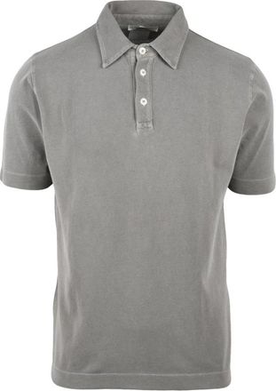 Daniele Fiesoli Polo - Heren - Polos - Grijs - M - Katoen - Tops