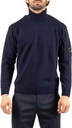 C.P. Company Turtleneck Trui - Heren - Coltruien - Blauw - L - Truien & Vesten