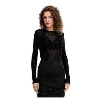 Pinko Pinko - Pico Sweater - Dames - Truien - Zwart - Maat: M Wol