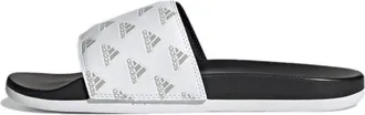 adidas Adilette Comfort Slide Repeat Logo - White GV9737